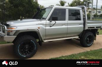 TOYOTA LANDCRUSIER VAPOR MATTE BLACK
